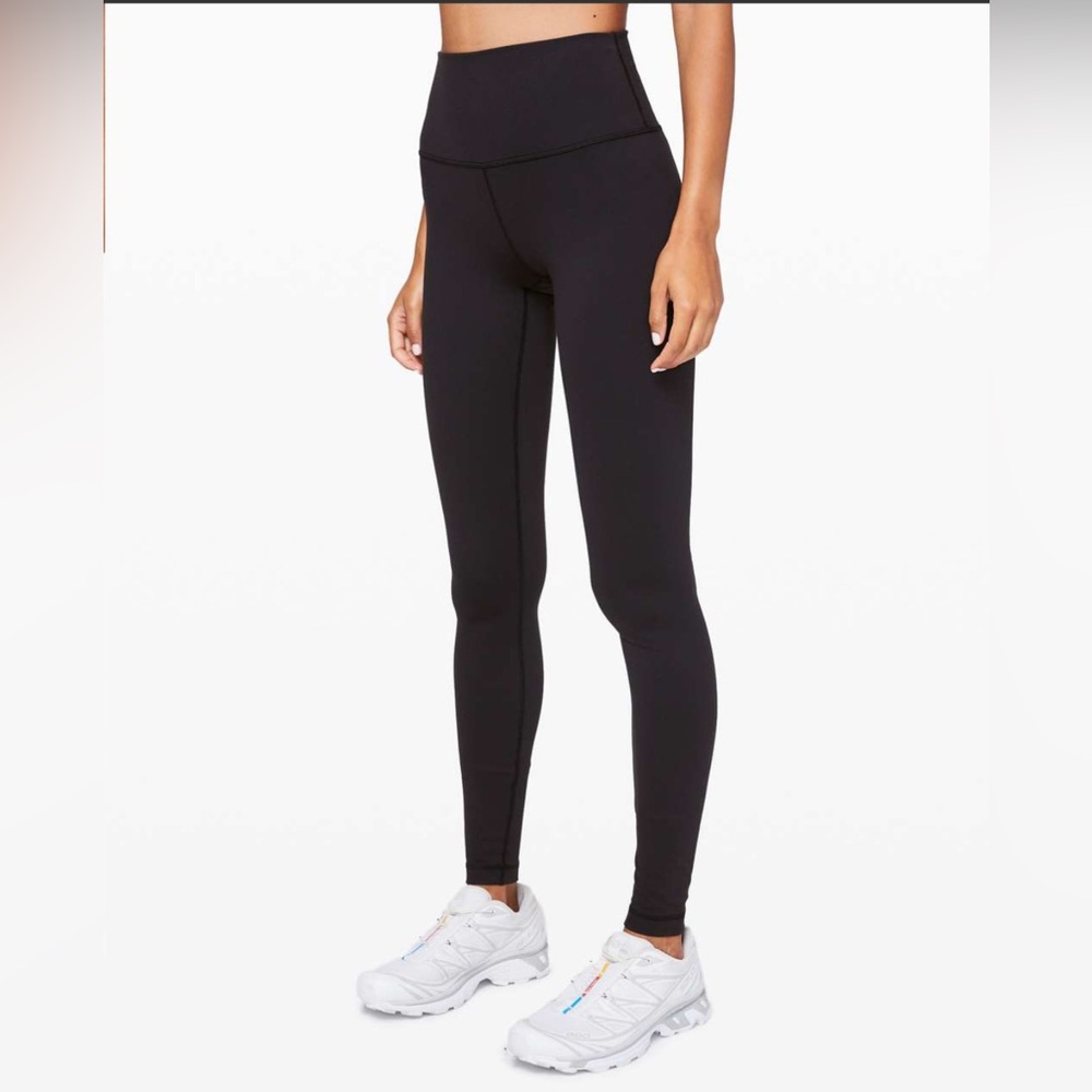 Lululemon Wunder Under High-Waisted Tight - black - size 4